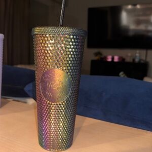 Oil Slick Iridescent Starbucks Tumbler